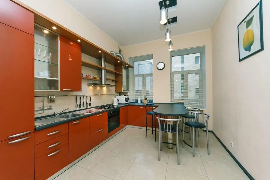 Apartment Malaya Zhitomirskaya 3 Kyjev